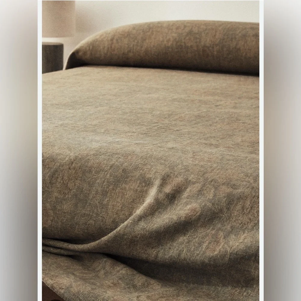 ISO (IN SEARCH OF) Zara Home Morris & Co. Linen Bedcover